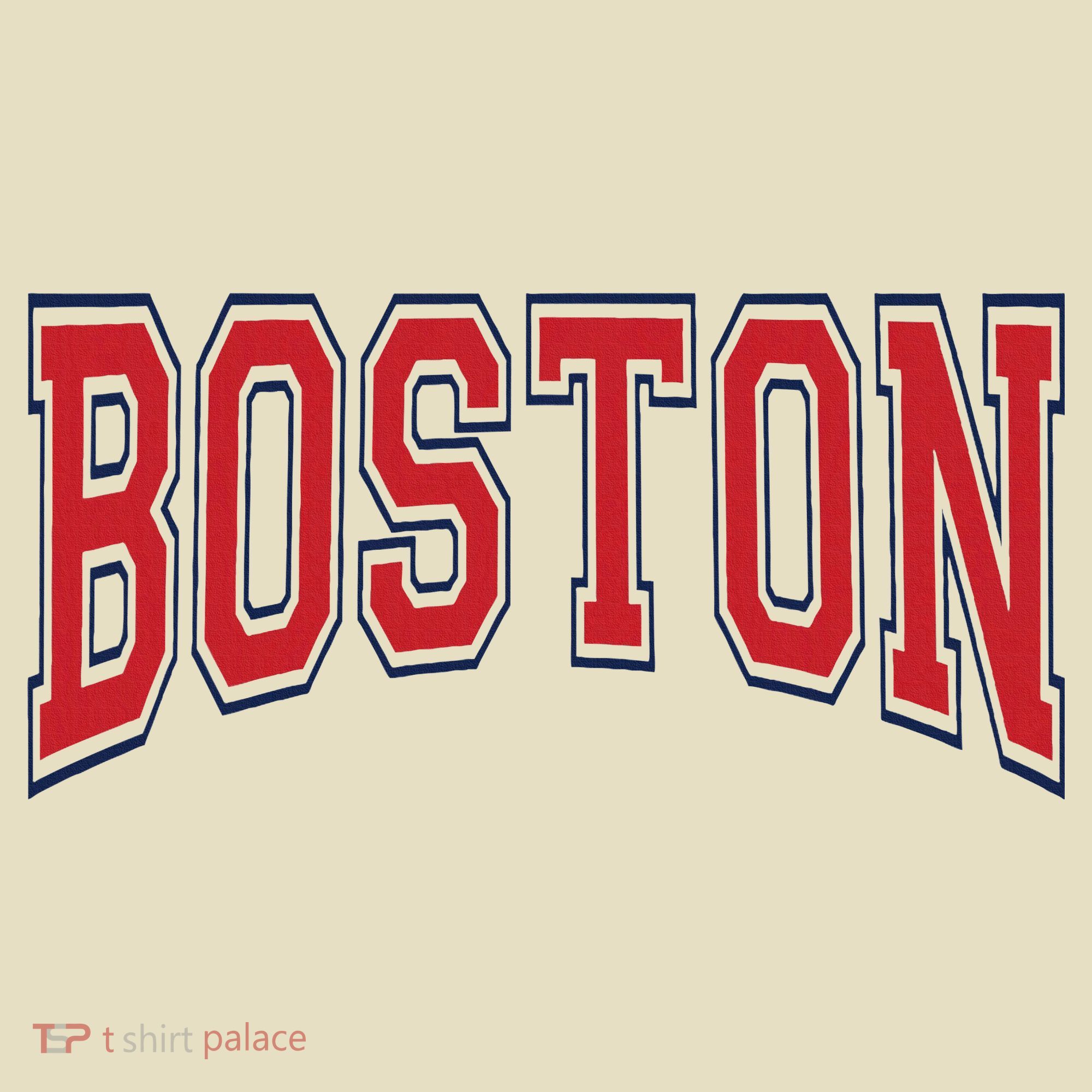Boston Massachusetts Comfort Colors Boxy T-Shirt