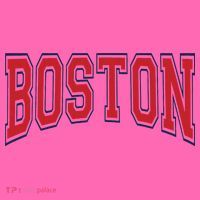 Boston Massachusetts Stripe Pom Pom Beanie thumb 2