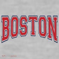 Boston Massachusetts Ladies PosiCharge Tri-Blend Wicking Tank thumb 2
