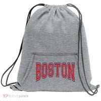Boston Massachusetts Sweatshirt Cinch Pack Bag thumb 0