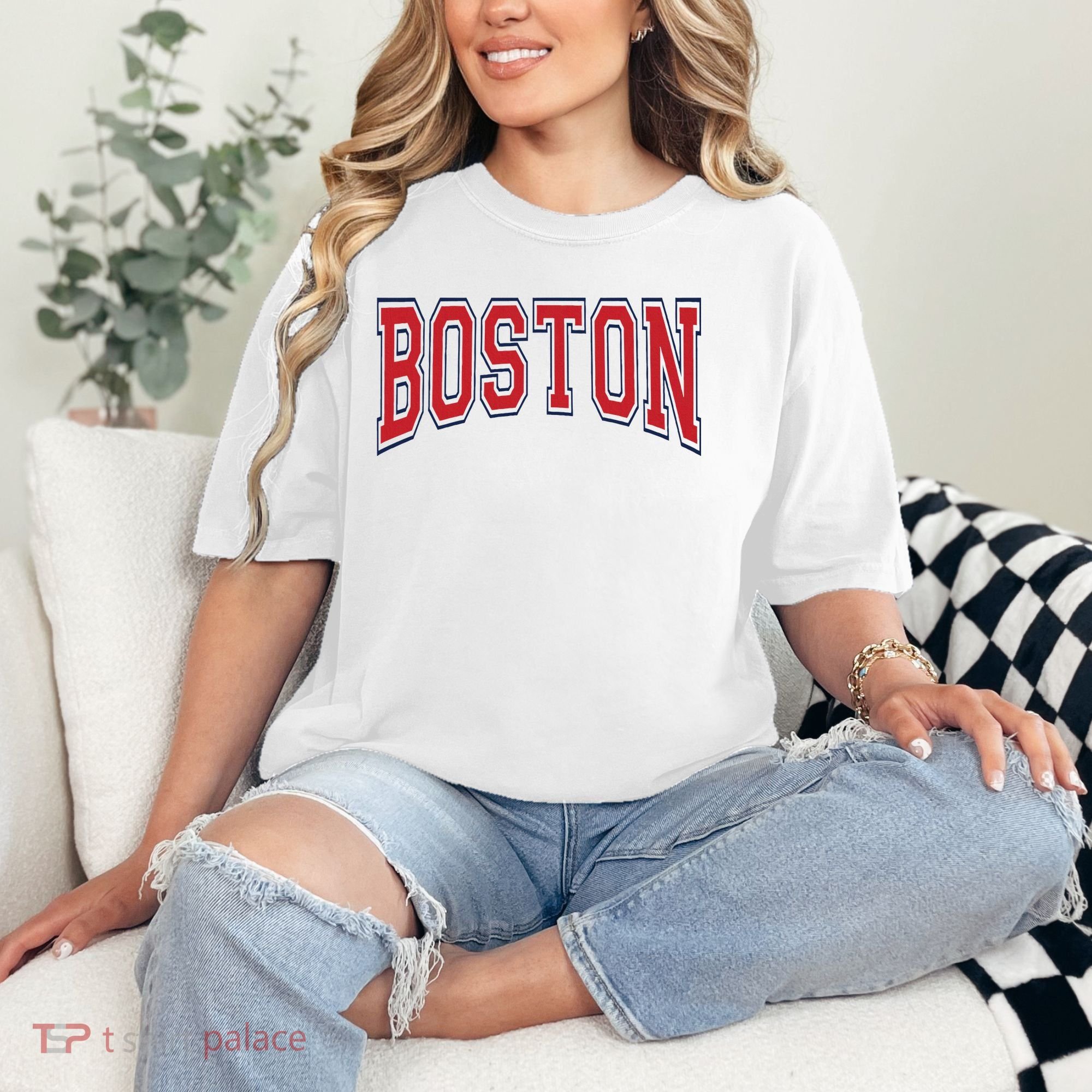 Boston Massachusetts Comfort Colors T-Shirt
