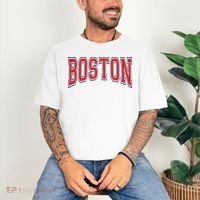 Boston Massachusetts Comfort Colors T-Shirt thumb 3