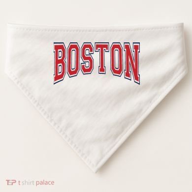 Boston Massachusetts USA-Made Doggie Bandana