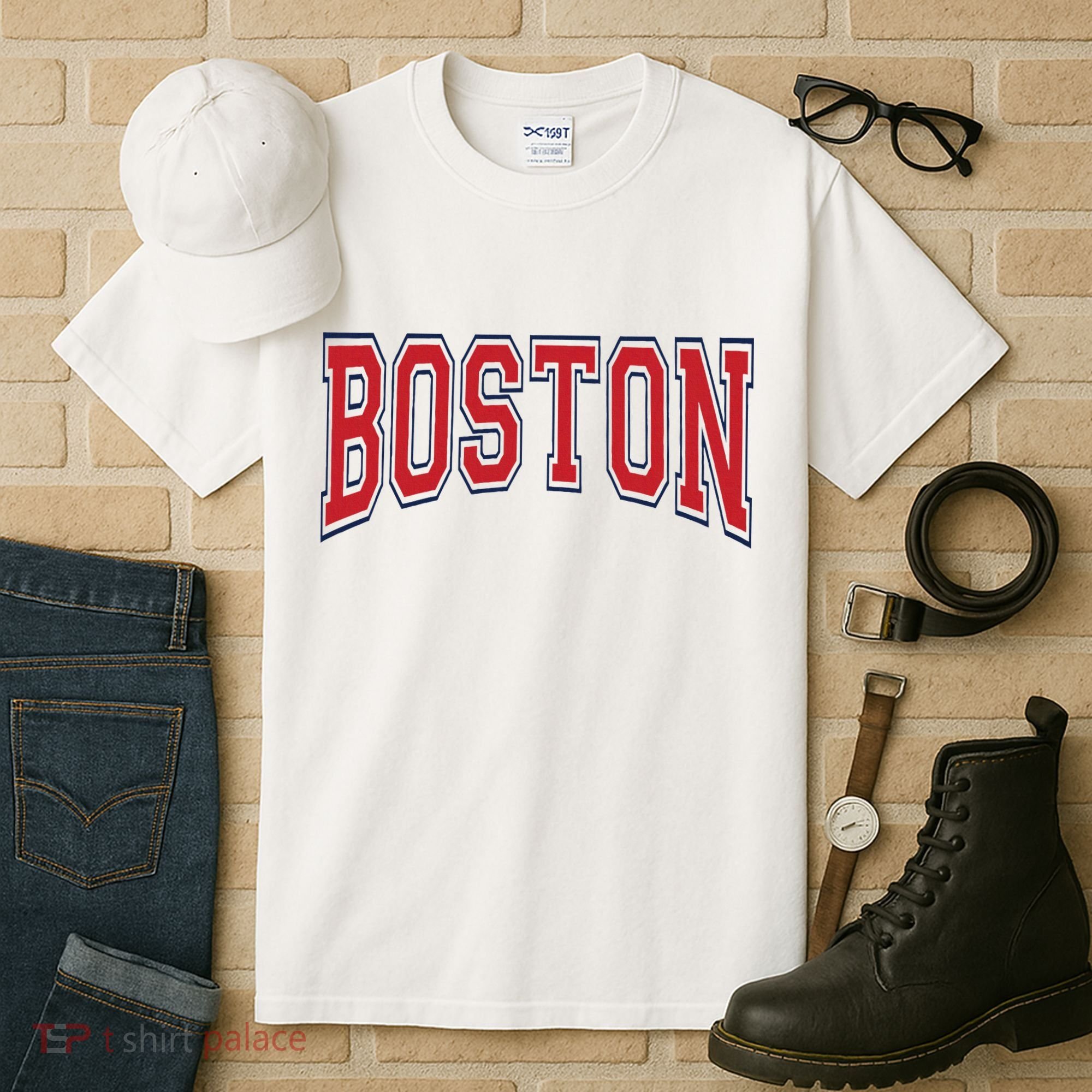 Boston Massachusetts Tall T-Shirt