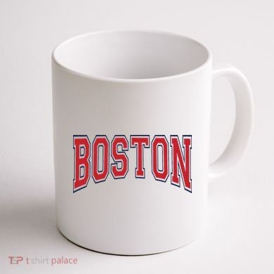 Boston Massachusetts Coffee Mug back