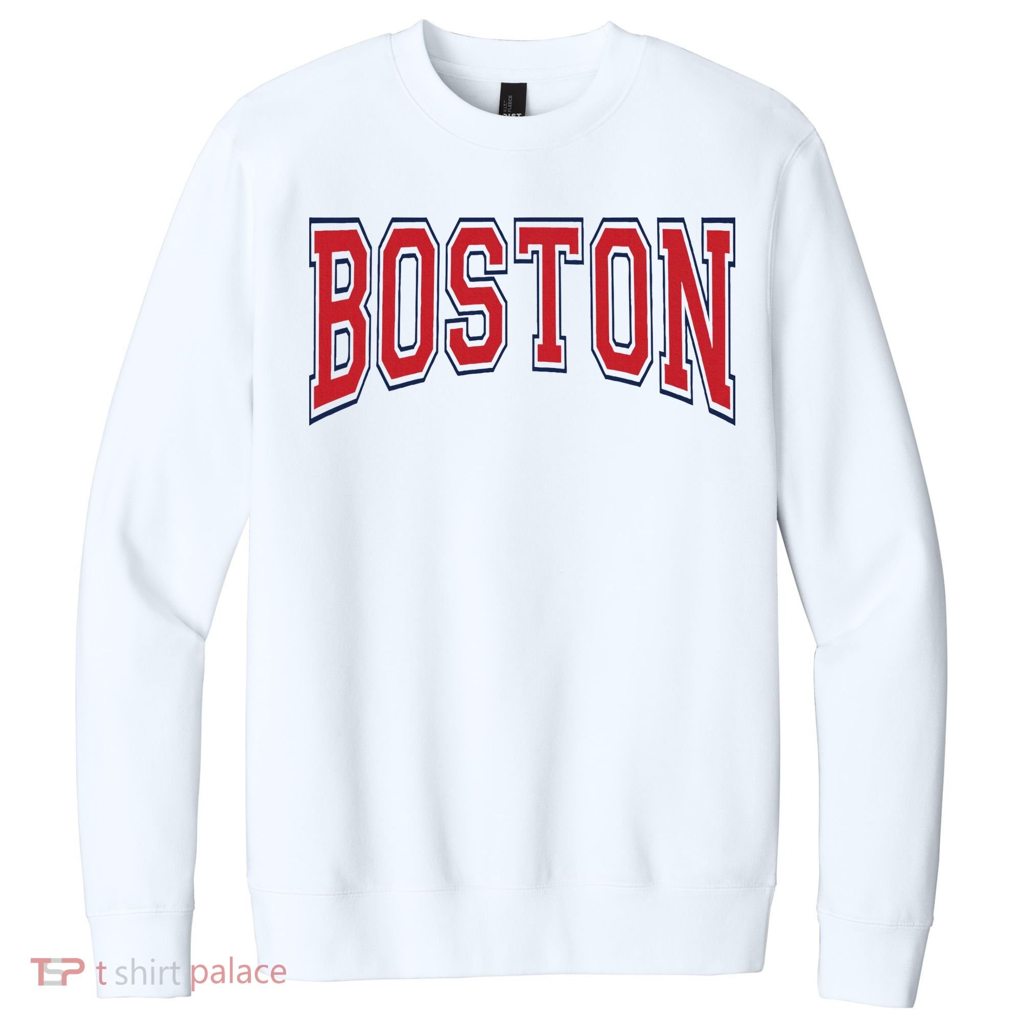 Boston Massachusetts V.I.T. Fleece Crew Sweatshirt