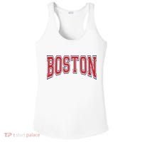 Boston Massachusetts Ladies PosiCharge Competitor Racerback Tank thumb 0