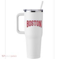 Boston Massachusetts 40oz Vacuum Insulated Stainless Steel Travel Tumbler thumb 2
