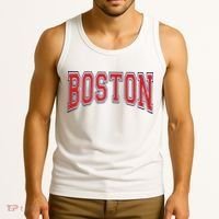 Boston Massachusetts Tank Top thumb 3