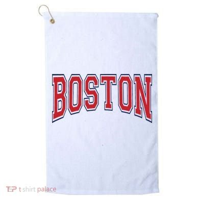 Boston Massachusetts Golf Towel