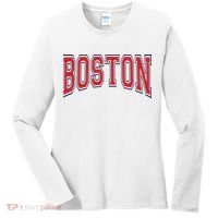 Boston Massachusetts Women's Long Sleeve Shirt thumb 0