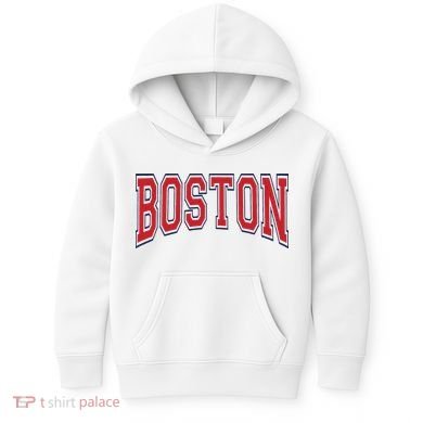Boston Massachusetts Kids Hoodie