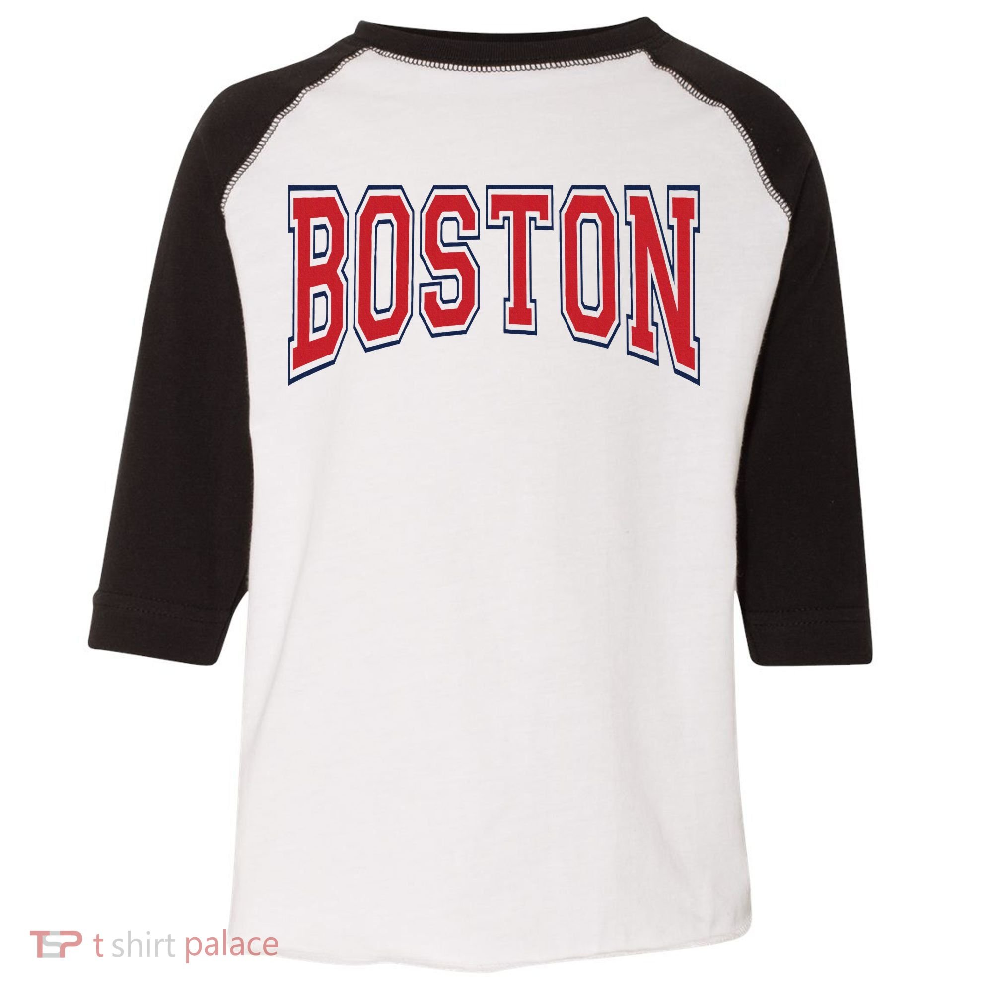 Boston Massachusetts Toddler Fine Jersey T-Shirt