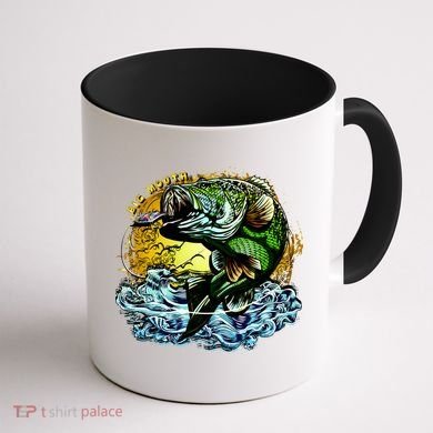 Big Mouth Bass Coffee Mug back