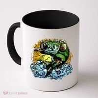 Big Mouth Bass Coffee Mug thumb 0