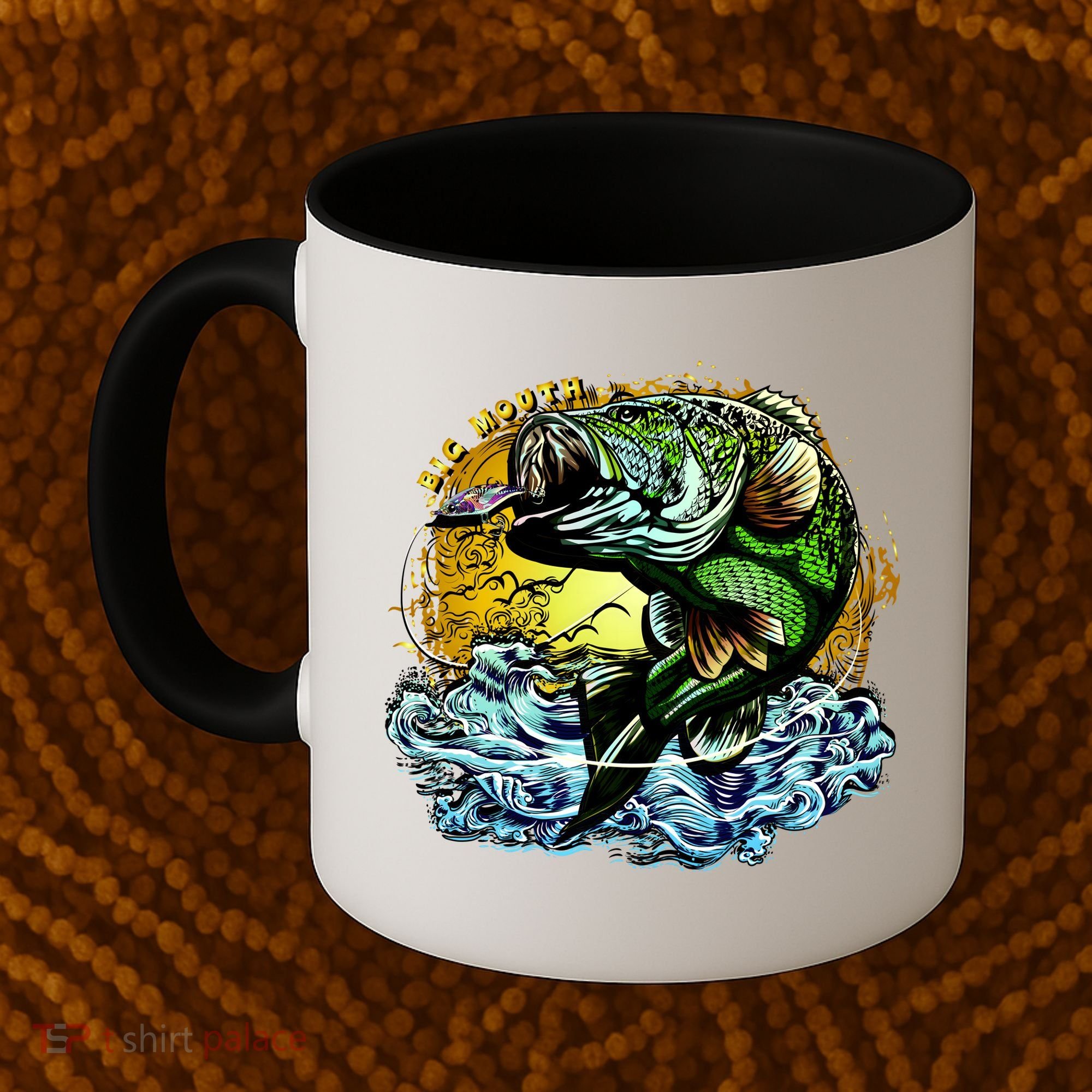 Big Mouth Bass Coffee Mug