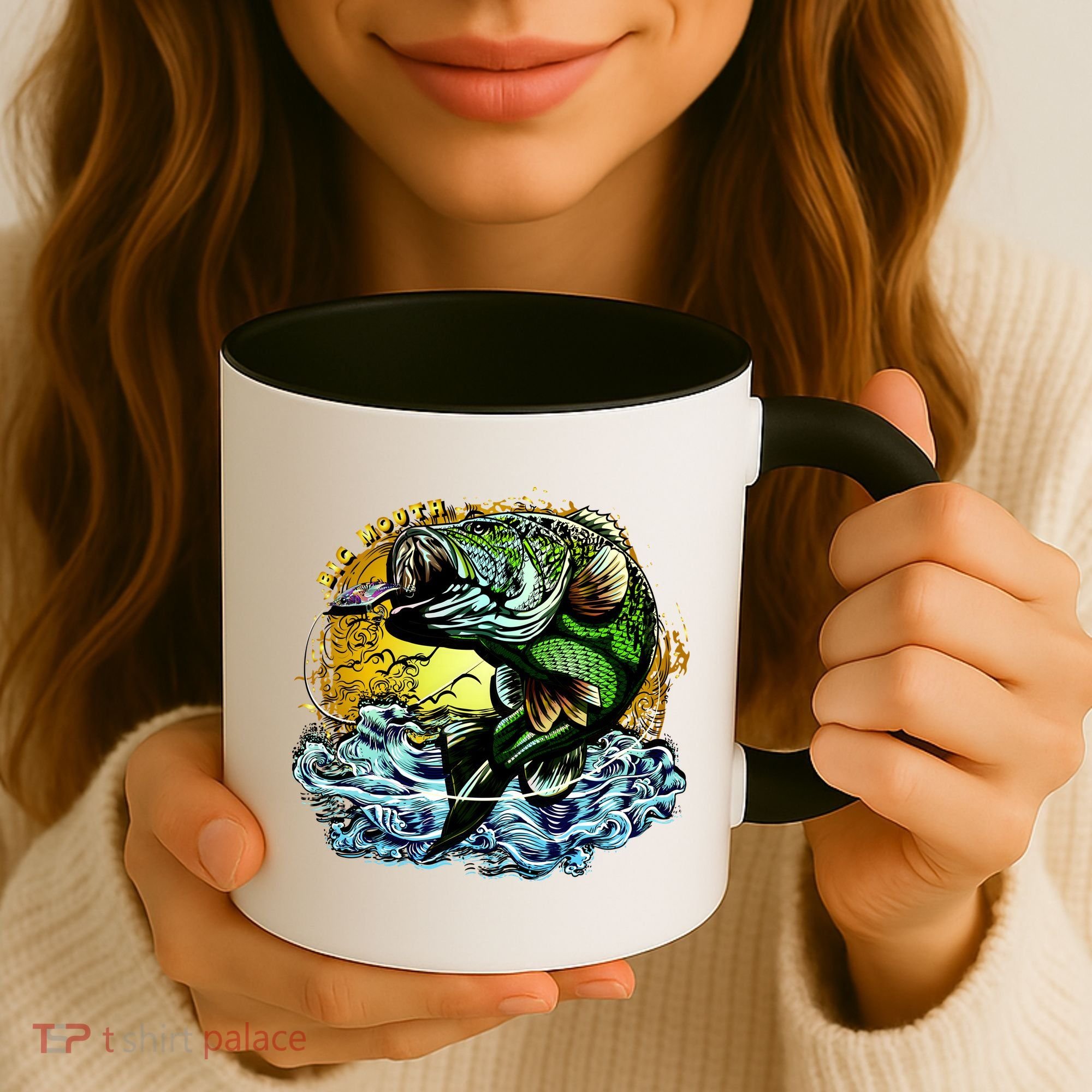 Big Mouth Bass Coffee Mug