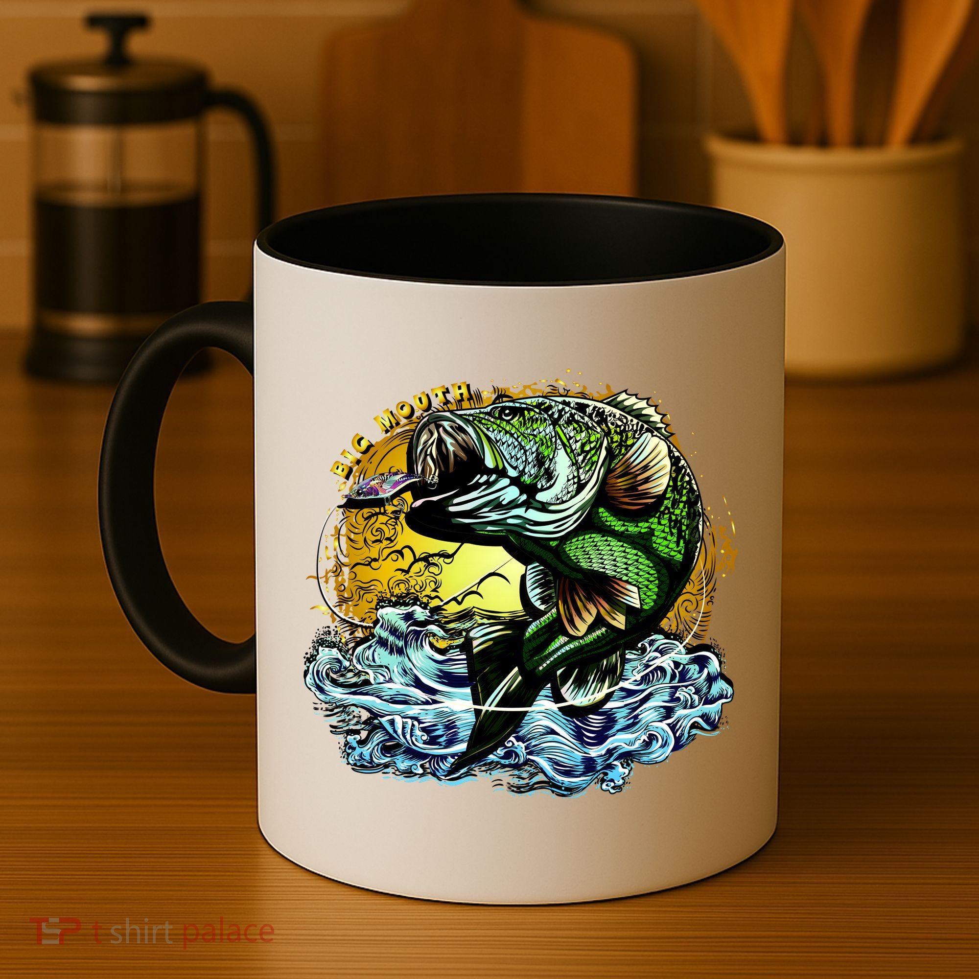 Big Mouth Bass Coffee Mug
