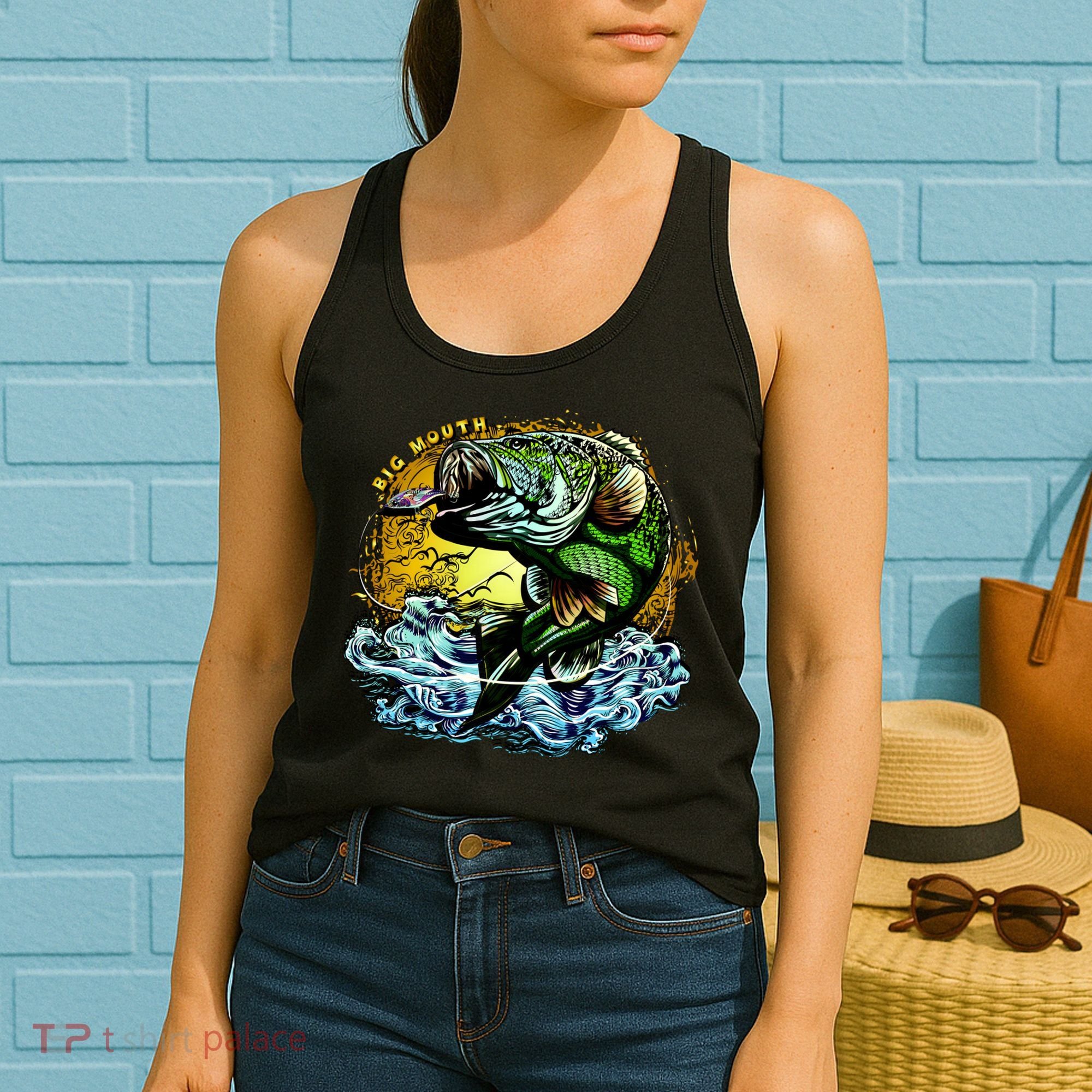 Big Mouth Bass Women's Tank Top
