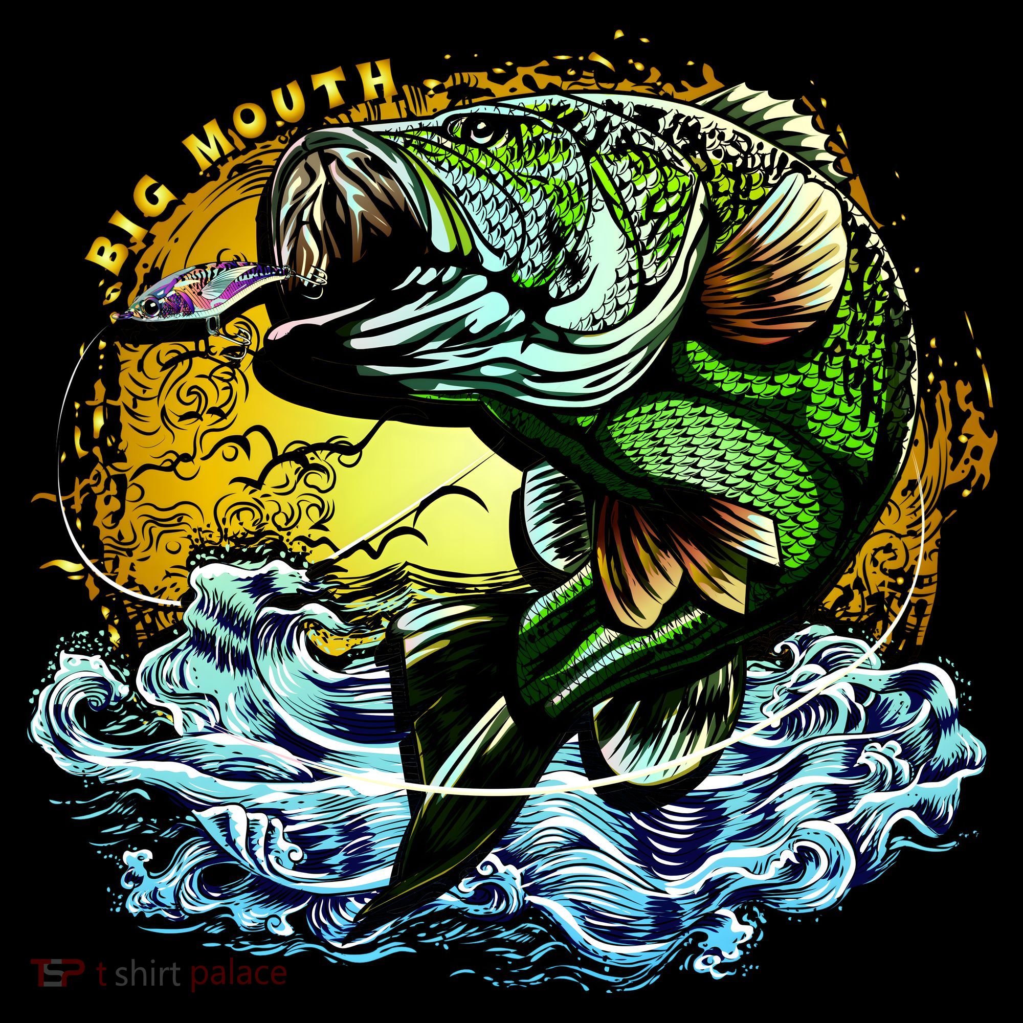 Big Mouth Bass Women's Tank Top