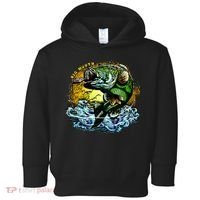 Big Mouth Bass Toddler Hoodie thumb 0