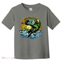 Big Mouth Bass Toddler T-Shirt thumb 0