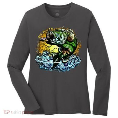 Big Mouth Bass Women's Long Sleeve Shirt