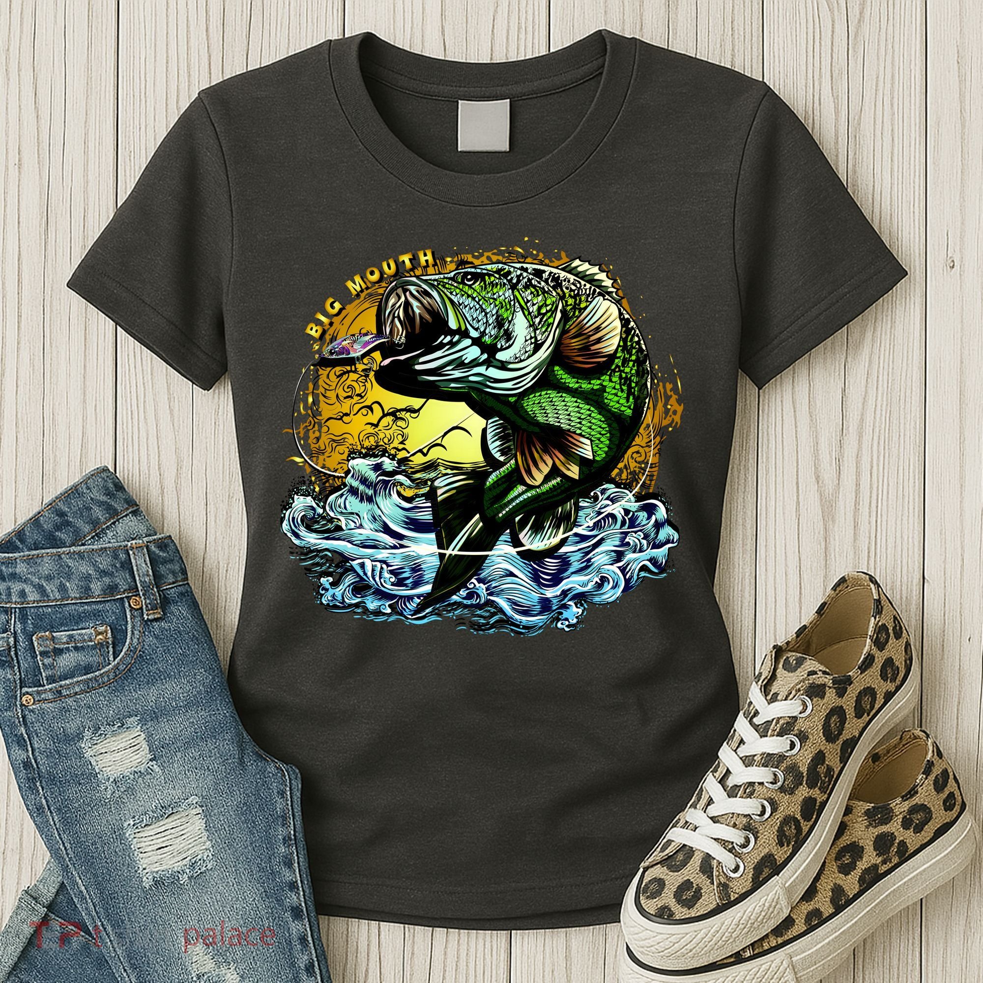 Big Mouth Bass Women's T-Shirt