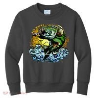 Big Mouth Bass Kids Sweatshirt thumb 0