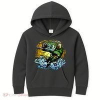 Big Mouth Bass Kids Hoodie thumb 0