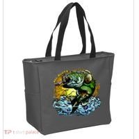 Big Mouth Bass Tote Bag thumb 2