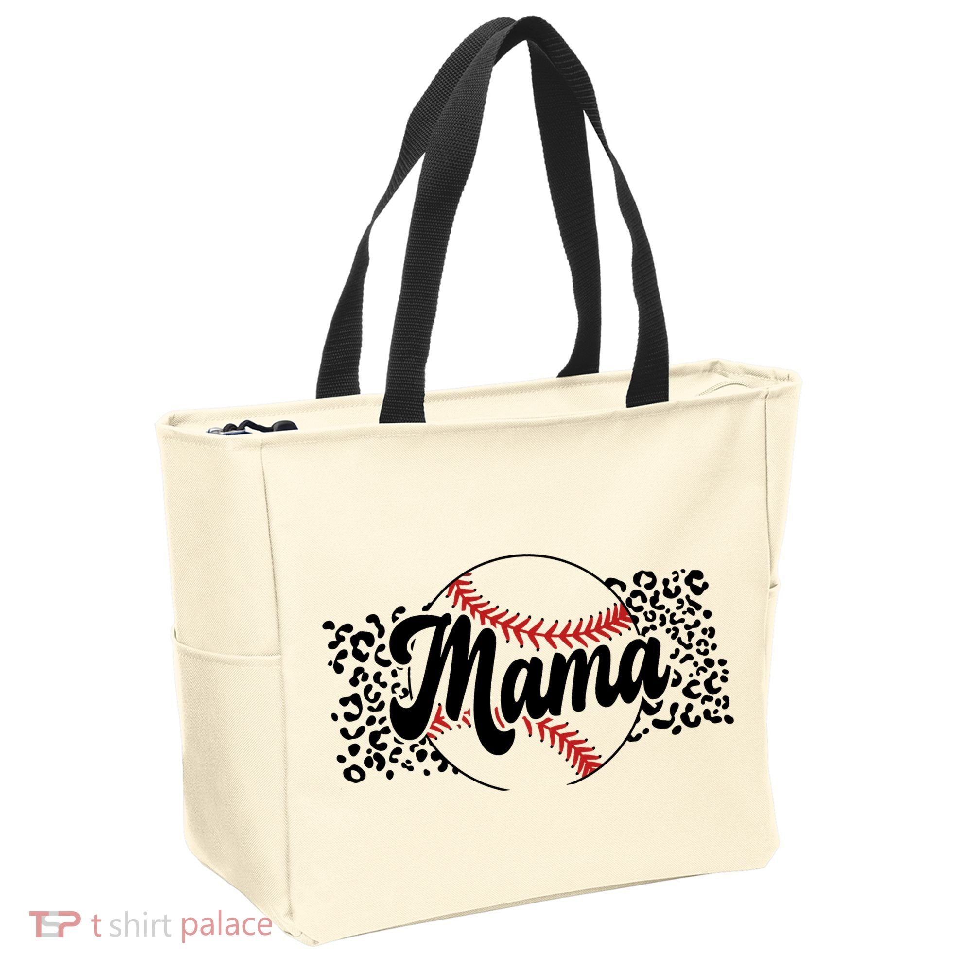 Baseball Mom Tote Bag