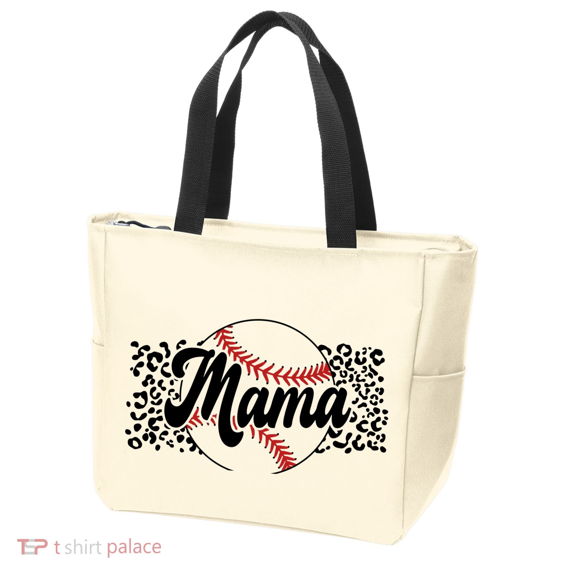 Baseball Mom Tote Bag