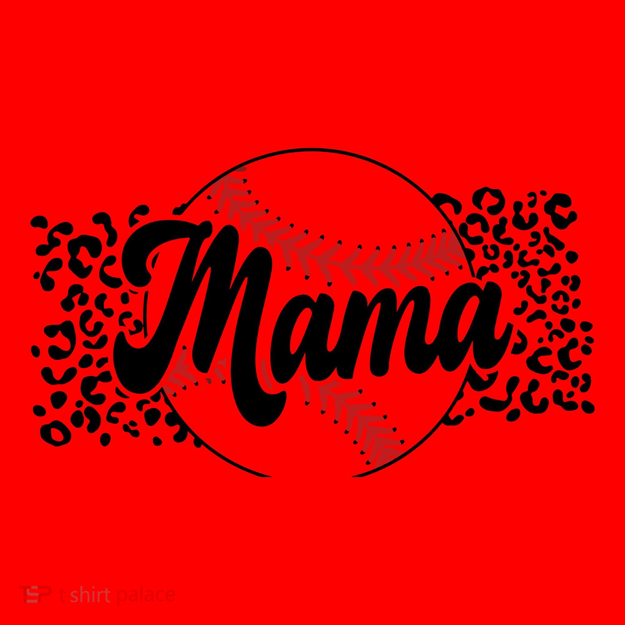 Baseball Mom Santa Hat