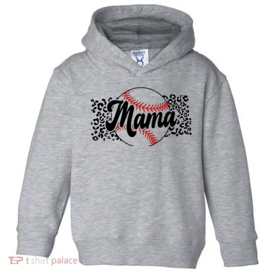 Baseball Mom Toddler Hoodie
