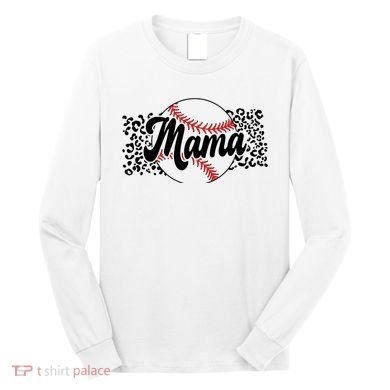 Baseball Mom Long Sleeve Shirt