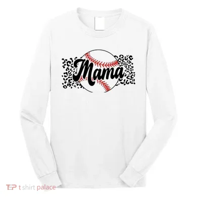 Baseball Mom Long Sleeve Shirt