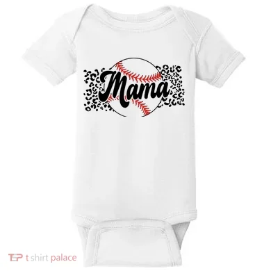 Baseball Mom Baby Bodysuit