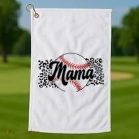 Baseball Mom Golf Towel thumb 1