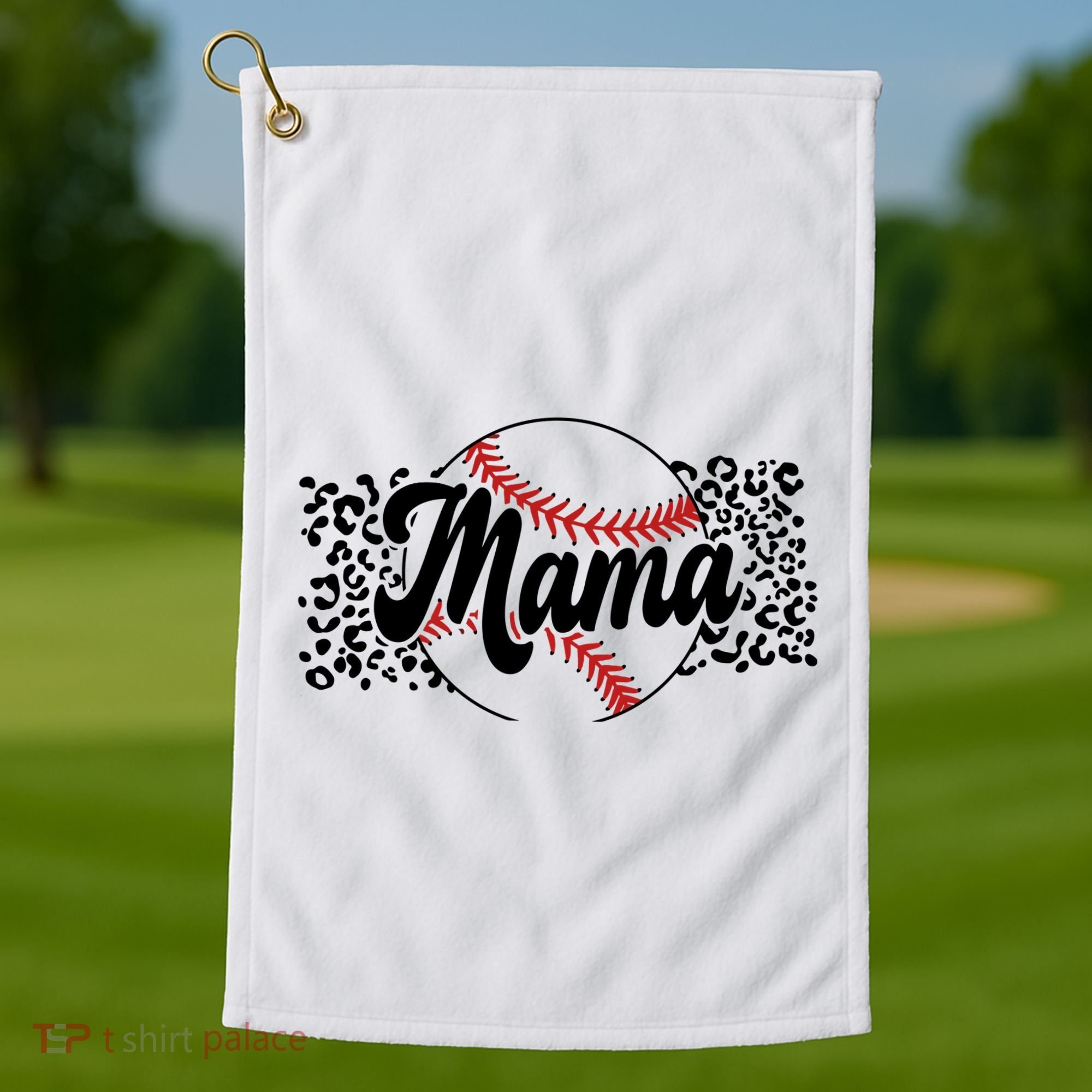 Baseball Mom Golf Towel
