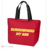 Burrowhead My Butt A*** Funny Football Fan Meme Kansas City Tote Bag thumb 3