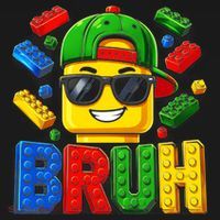Bruh Master Builder Birthday Boy Building Blocks Long Sleeve Shirt thumb 2