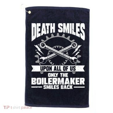 Boiler Maker Boilermaker Union Boilermaker Golf Towel