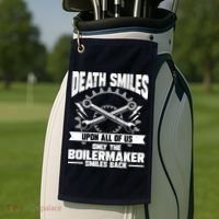 Boiler Maker Boilermaker Union Boilermaker Golf Towel thumb 2