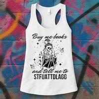Buy Me Books And Tell Me To Stfuattdlagg Women's Tank Top thumb 3