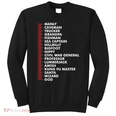 Beard Measuring Sweatshirt