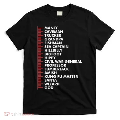 Beard Measuring T-Shirt