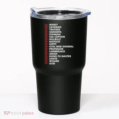 Beard Measuring Tumbler