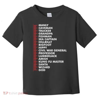 Beard Measuring Toddler T-Shirt