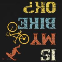 Bmx Mountain Biking Dirt Race Retro Biker Is My Bike Ok Gift Women's Hoodie thumb 2
